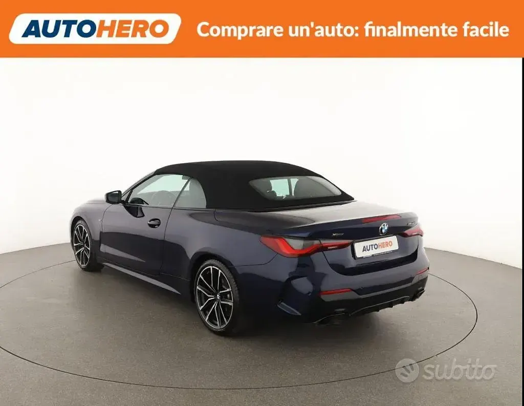 Usata BMW M440 374 CV (275 kW) 2021 Bluazzurro Cabrio