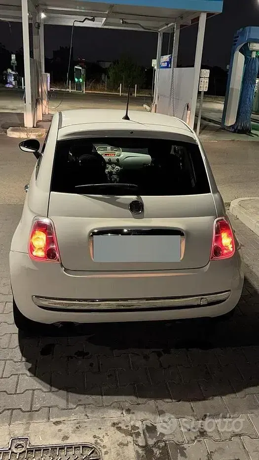Usata Fiat 500 69 CV (50 kW) 2012 Bianco Berlina
