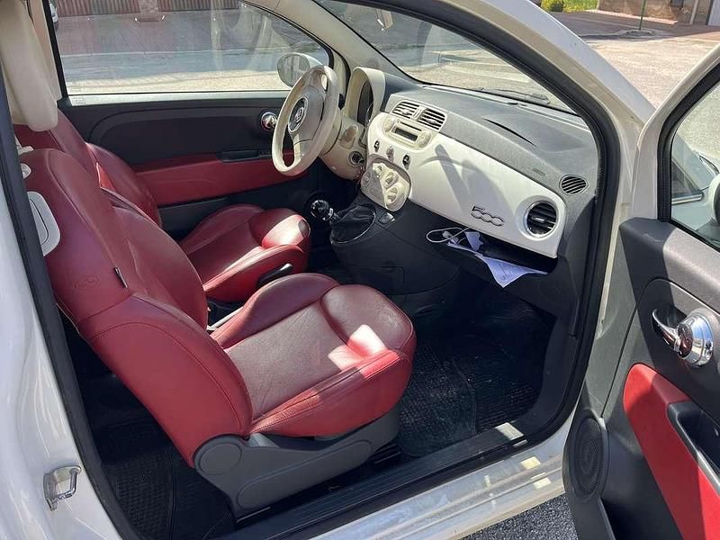 Usata Fiat 500 Lounge 69 CV (50 kW) 2009 Cabrio