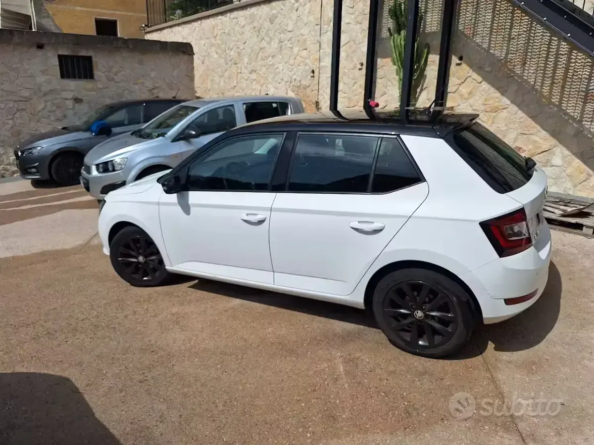 Usata Skoda Fabia 95 CV (69 kW) 2020 Bianco Utilitaria