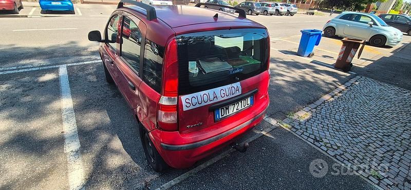 Usata Fiat Panda 60 CV (44 kW) 2007 Rosso Utilitaria