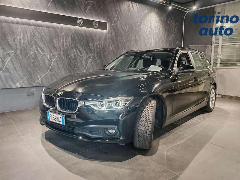 Usata BMW 316 Advantage 116 CV (85 kW) 2019 Nero Station wagon