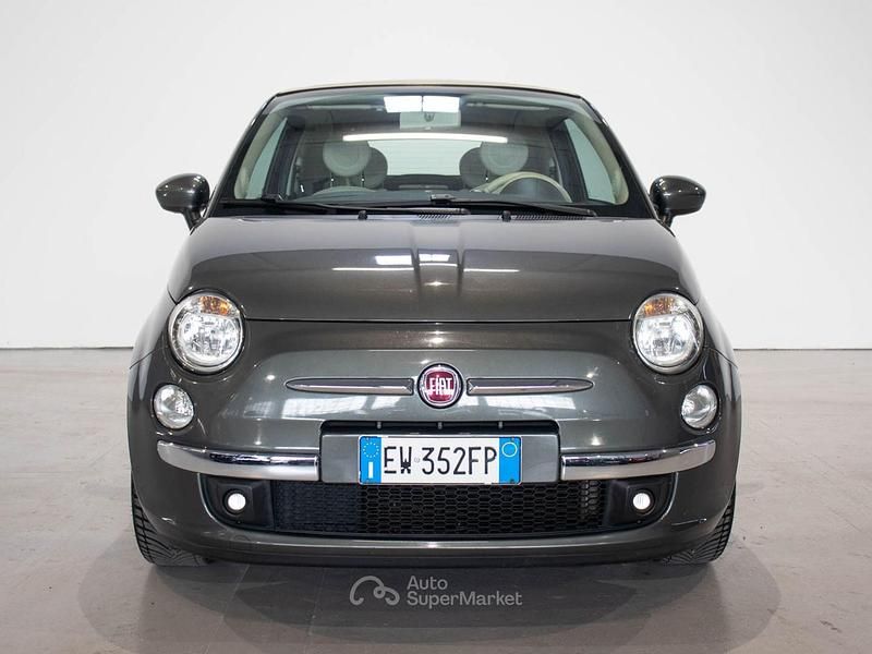 Usata Fiat 500C Lounge 69 CV (50 kW) 2014 Gray Cabrio