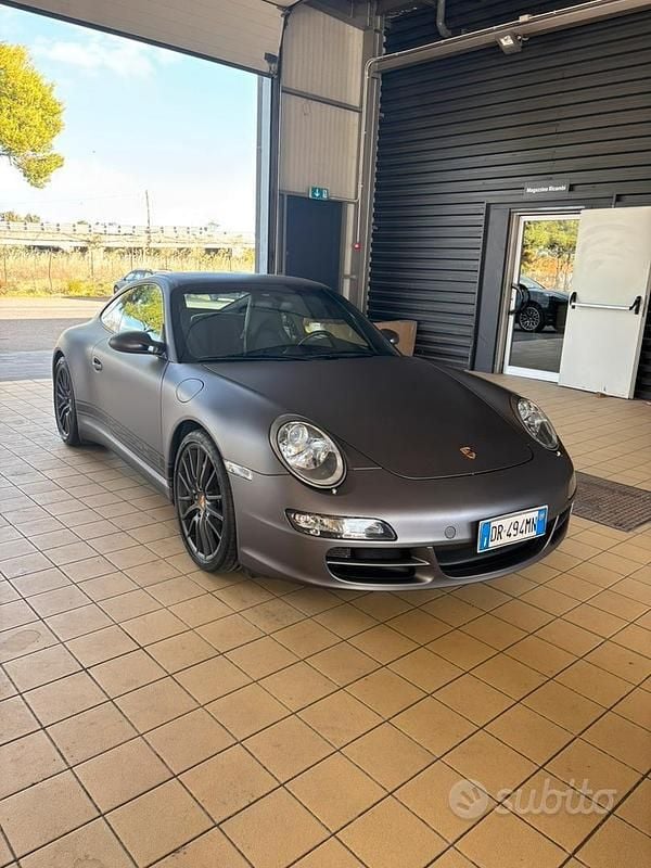Usata Porsche 997 385 CV (283 kW) 2009 Grigio Coupé
