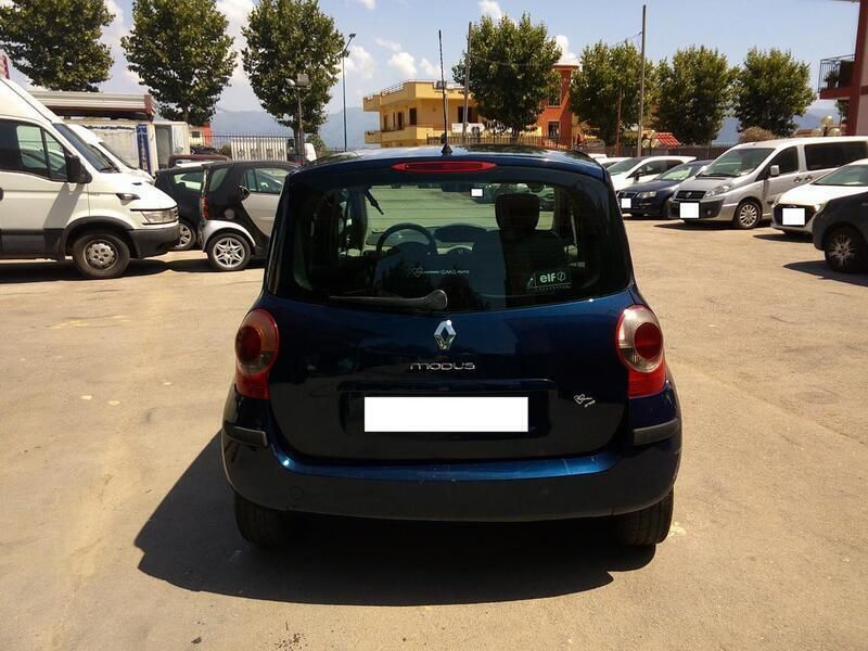Usata Renault Modus Dynamique 85 CV (62 kW) 2006 Blu Monovolume