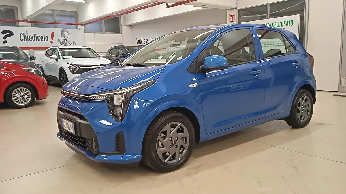 Usata Kia Picanto Urban 63 CV (46 kW) 2025 Blu Utilitaria