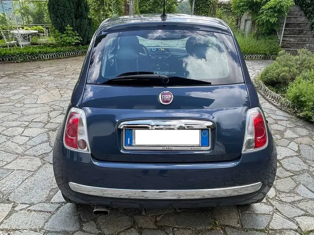 Usata Fiat 500 Lounge 69 CV (50 kW) 2013 Blu Utilitaria