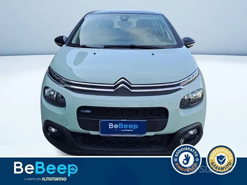 Usata Citroën C3 PureTech 82 CV (60 kW) 2017 Verde metallizzato Berlina