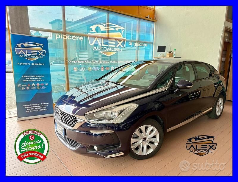 Usata DS Automobiles DS5 181 CV (133 kW) 2016 Blu Utilitaria