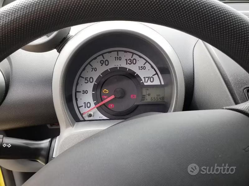 Usata Peugeot 107 68 CV (50 kW) 2009 Giallo Utilitaria