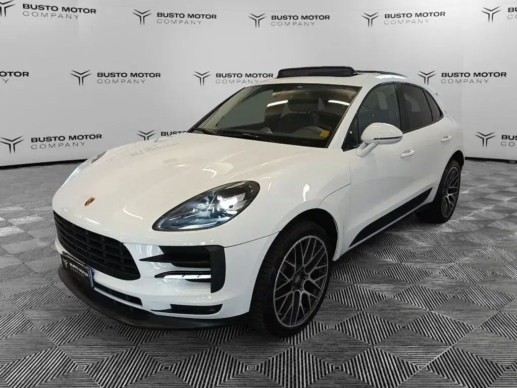 Usata Porsche Macan 245 CV (180 kW) 2019 Bianco / metallizzato SUV