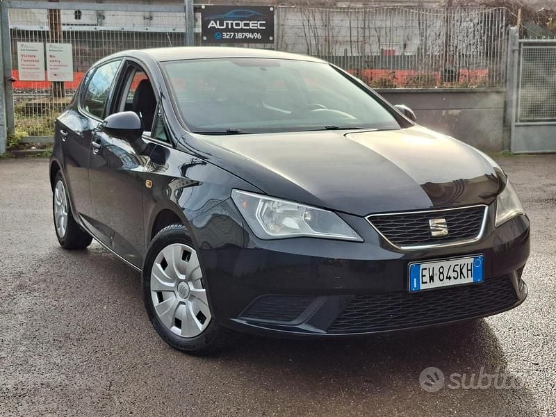 Usata Seat Ibiza Style 70 CV (51 kW) 2014 Nero Berlina
