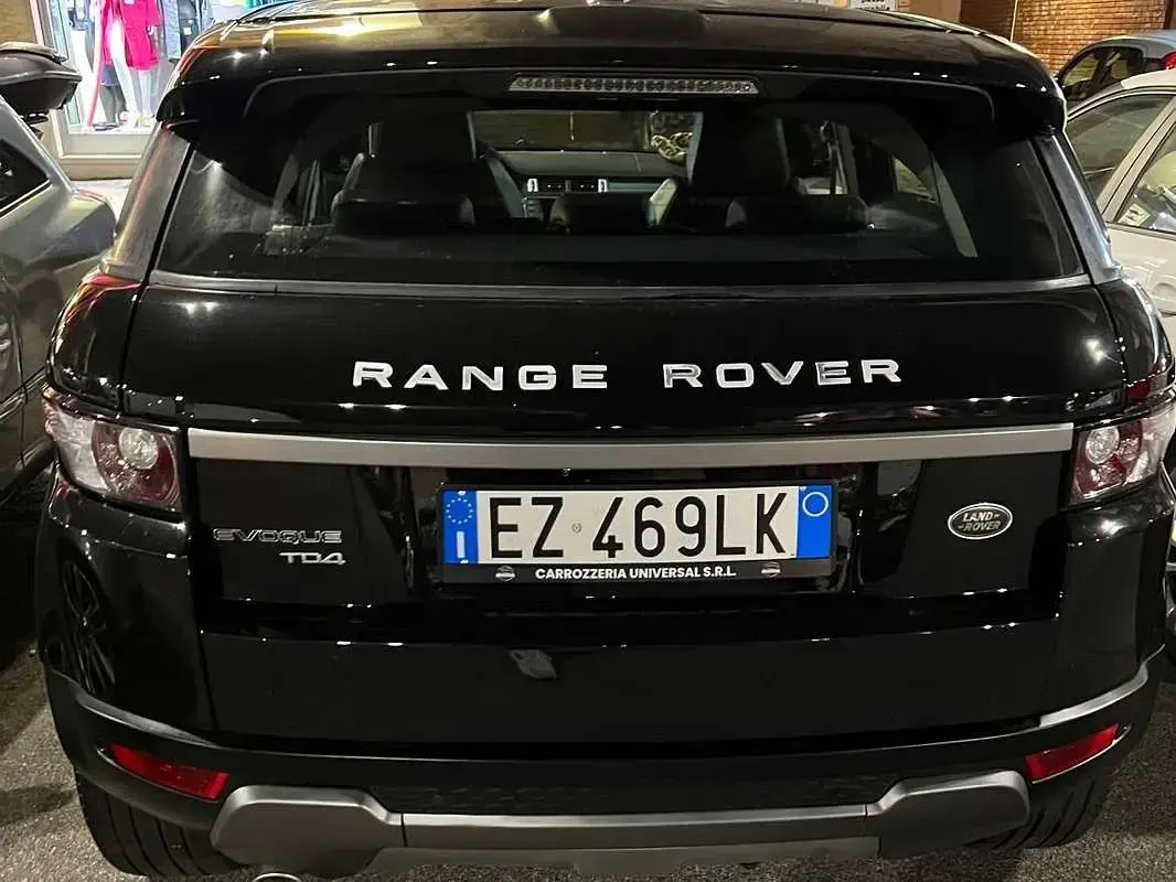 Usata Land Rover Range Rover evoque Pure 150 CV (110 kW) 2015 Nero SUV