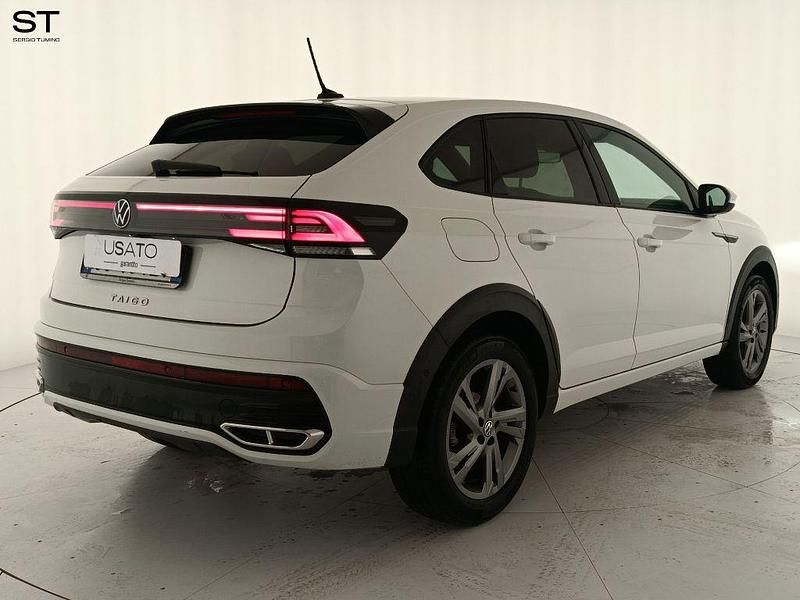Usata VW Taigo R-line 110 CV (80 kW) 2022 Bianco SUV