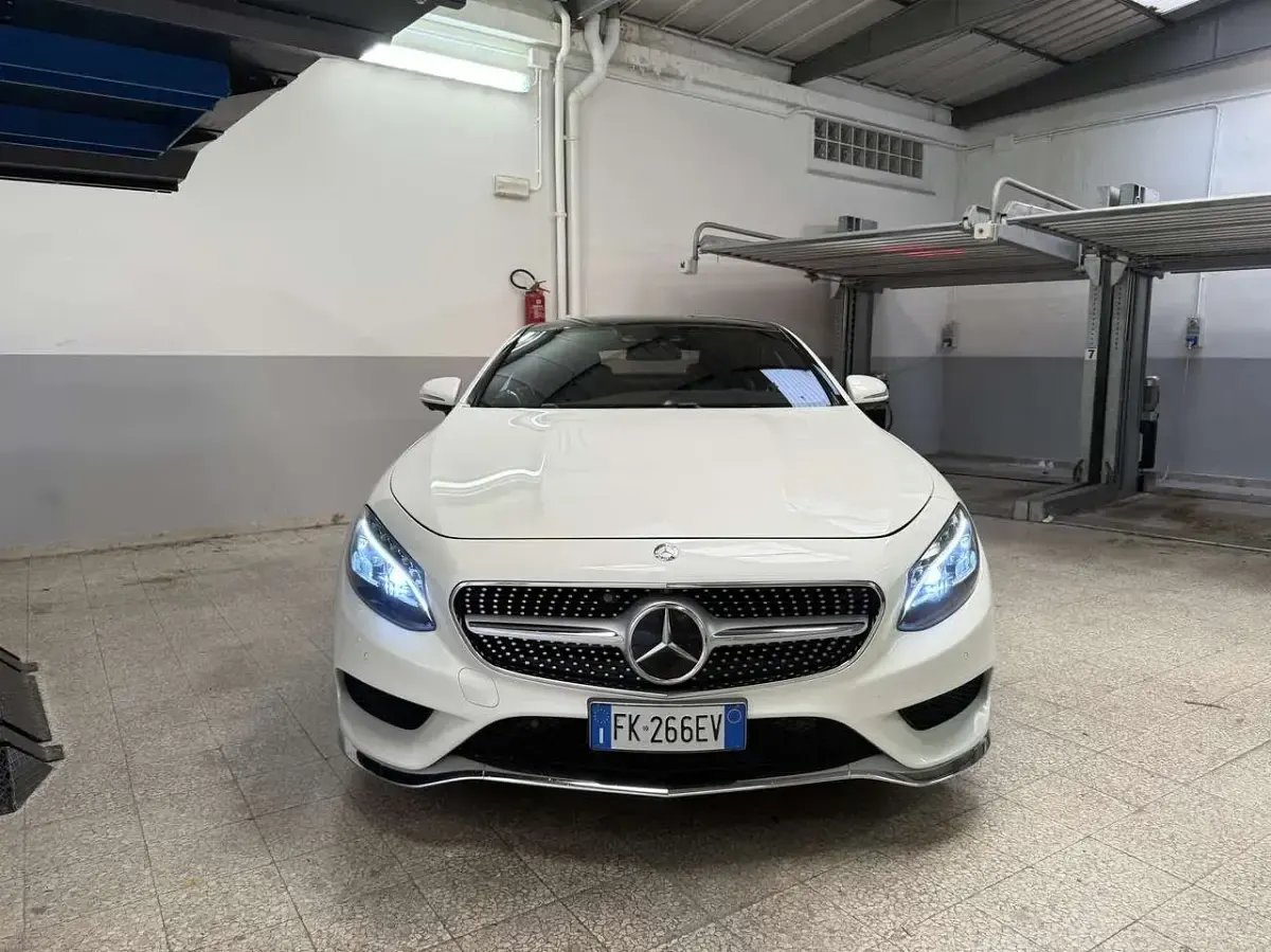 Usata Mercedes S500 AMG 455 CV (334 kW) 2015 Bianco Berlina