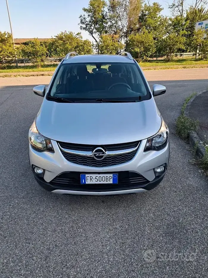 Usata Opel Karl Rocks 75 CV (55 kW) 2018 Grigio Utilitaria