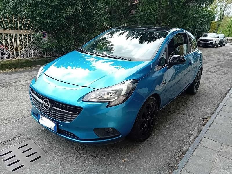 Usata Opel Corsa 75 CV (55 kW) 2018 Blu/azzurro Utilitaria