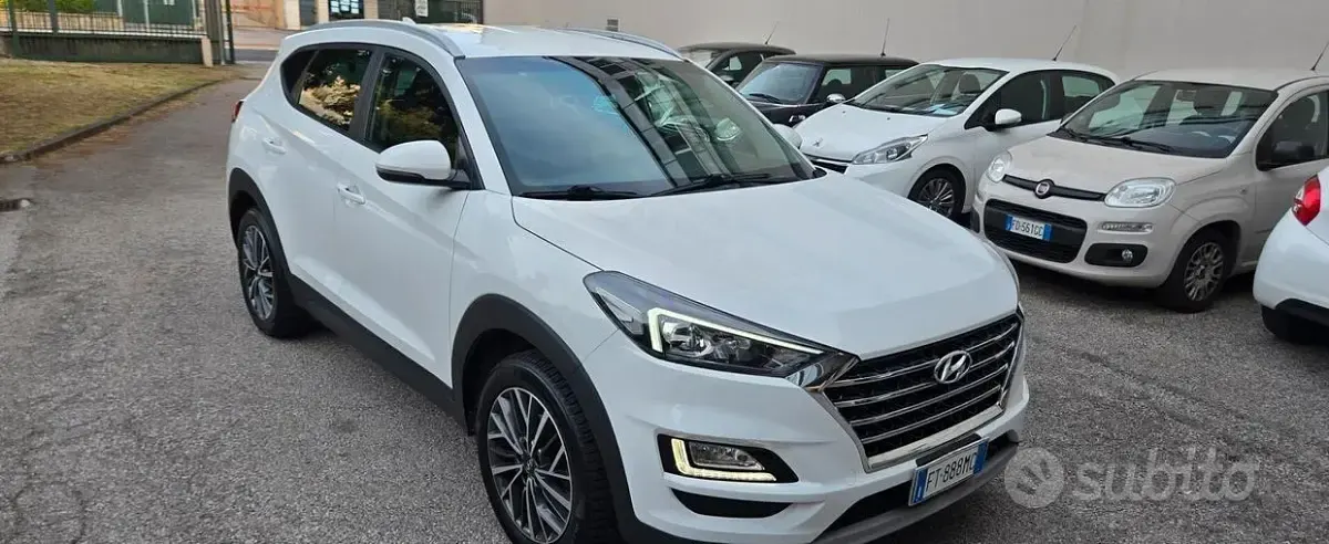 Usata Hyundai Tucson 136 CV (100 kW) 2019 Bianco SUV