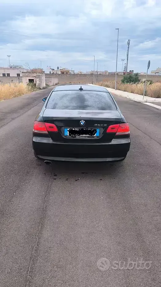 Usata BMW 320 184 CV (135 kW) 2010 Nero Coupé