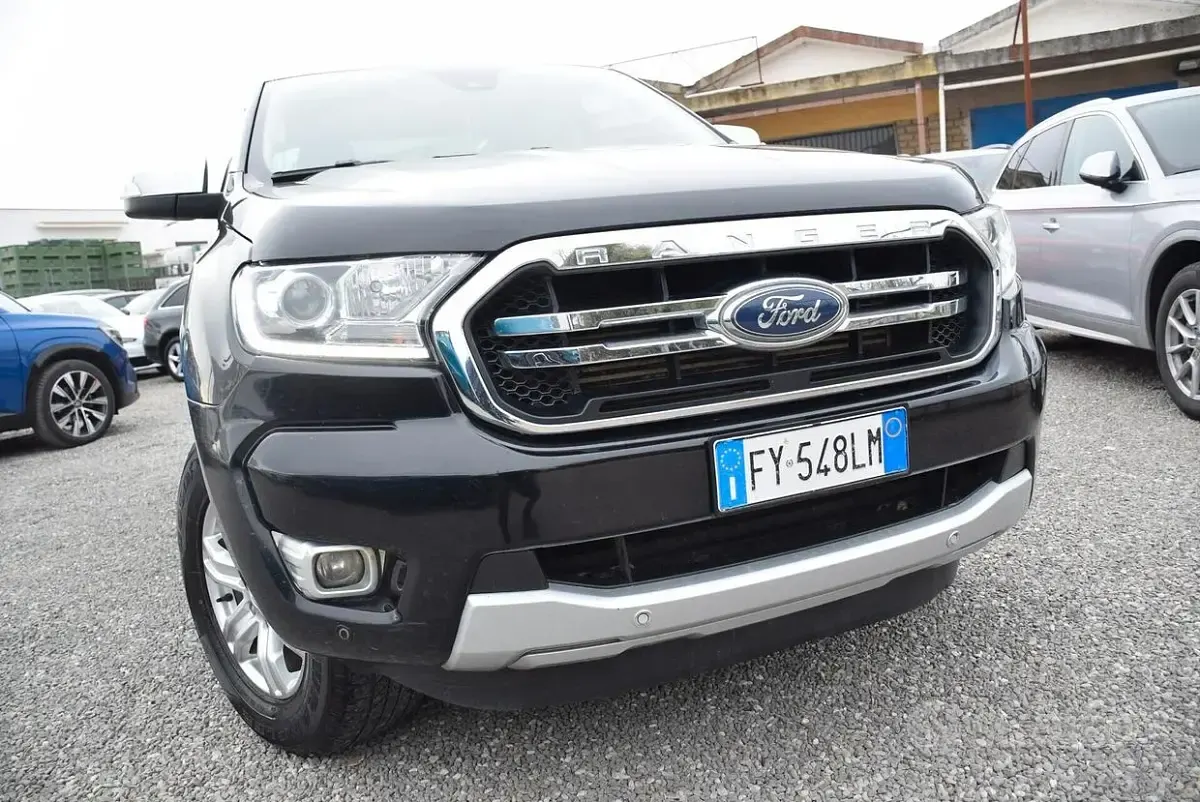 Usata Ford Ranger 170 CV (125 kW) 2019 Nero Pick-up