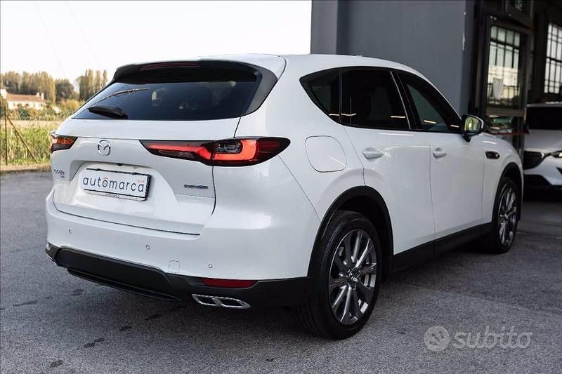 Usata Mazda CX-60 Exclusive-Line 328 CV (241 kW) 2022 Bianco SUV