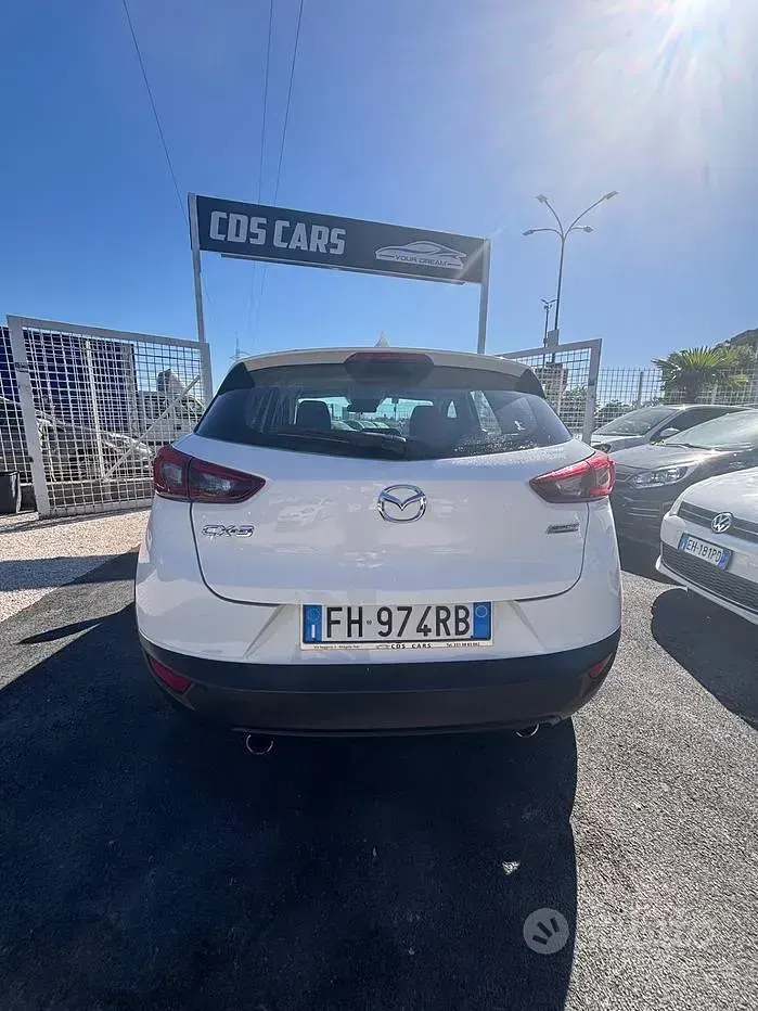 Usata Mazda CX-3 Exceed 105 CV (77 kW) 2017 Bianco SUV