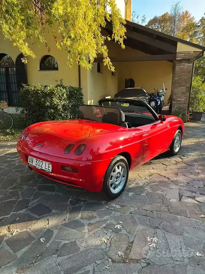 Usata Fiat Barchetta 131 CV (96 kW) 1997 Rosso Cabrio