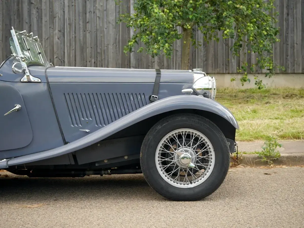Usata MG TD 54 CV (39 kW) 1953 Grigio Cabrio