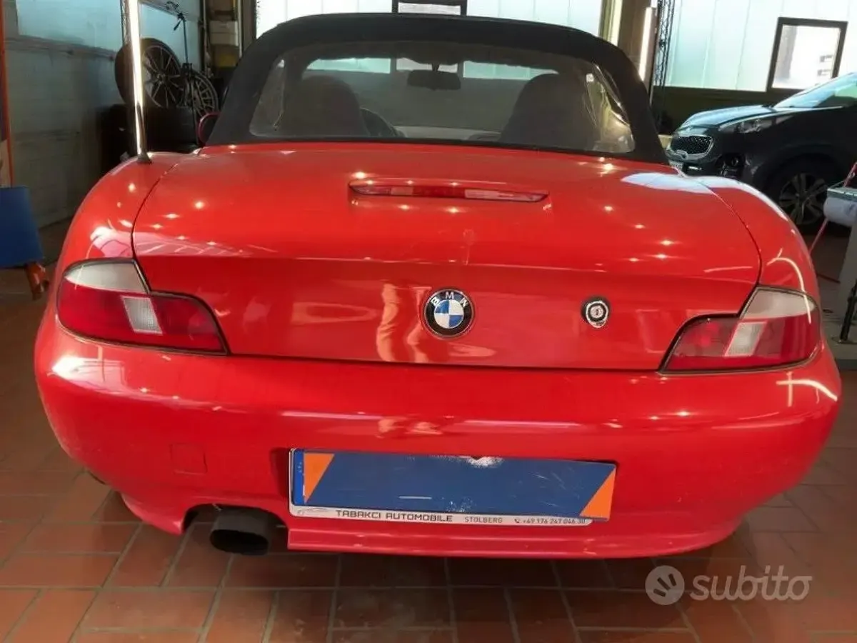 Usata BMW Z3 118 CV (86 kW) 2000 Rosso Cabrio