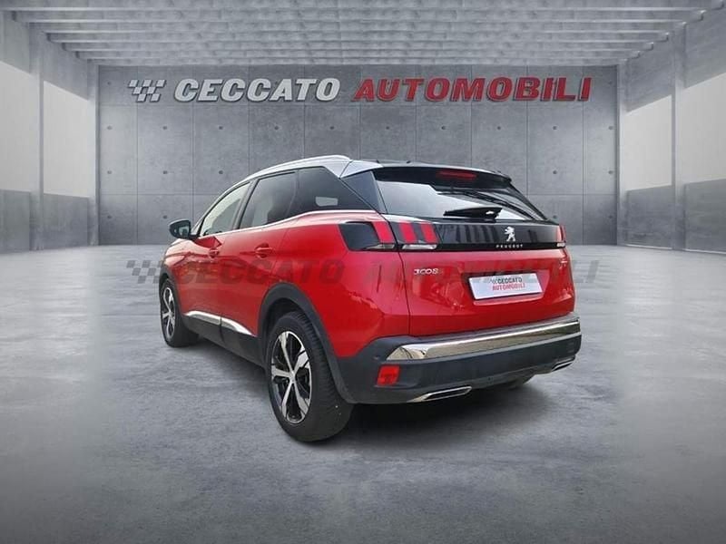 Usata Peugeot 3008 GT-line 131 CV (96 kW) 2018 Rosso SUV