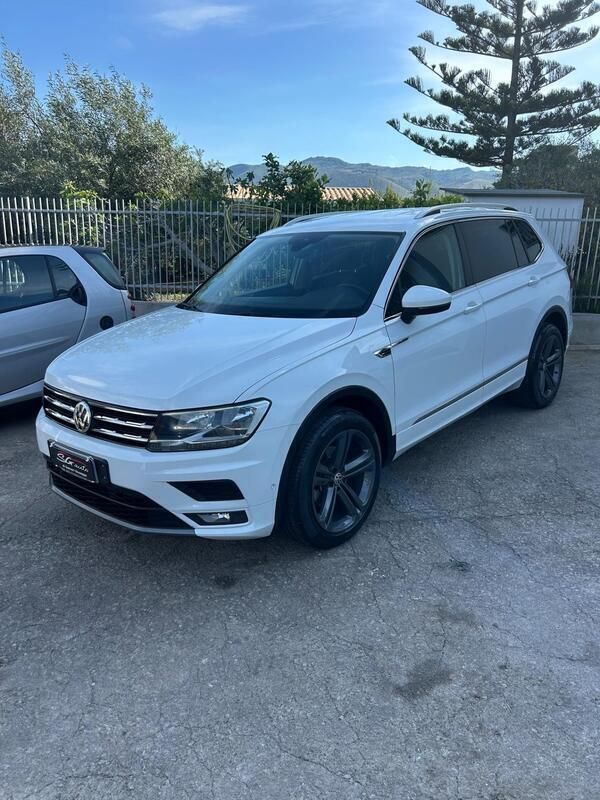 Usata VW Tiguan Allspace Advance 240 CV (176 kW) 2018 Bianco SUV