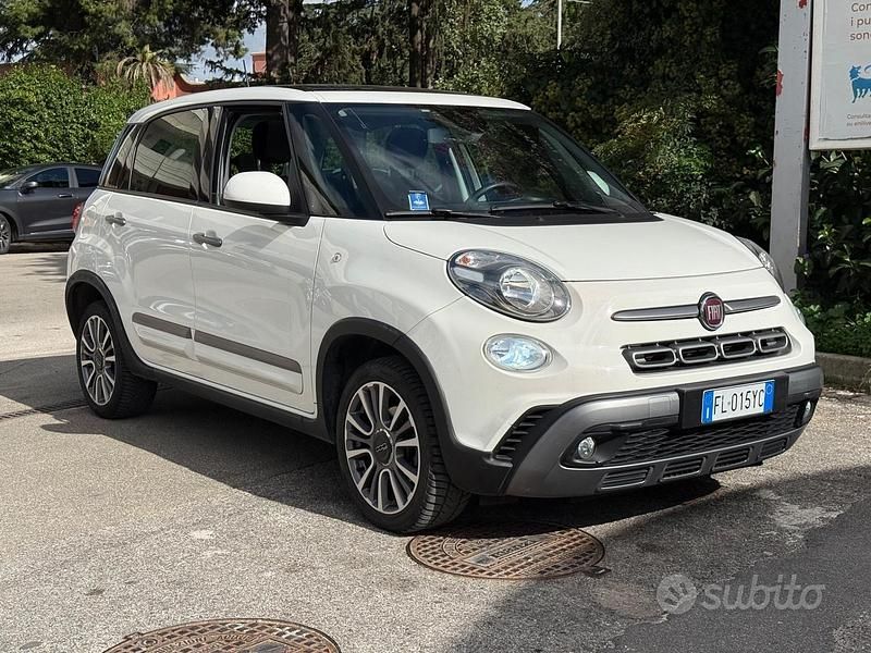 Usata Fiat 500L Cross 95 CV (69 kW) 2017 Bianco Monovolume
