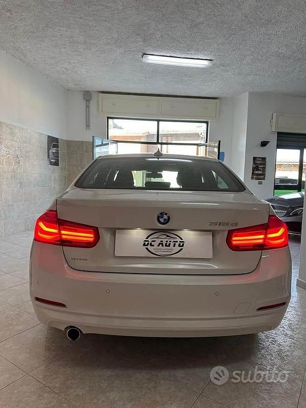 Usata BMW 318 150 CV (110 kW) 2017 Bianco Berlina