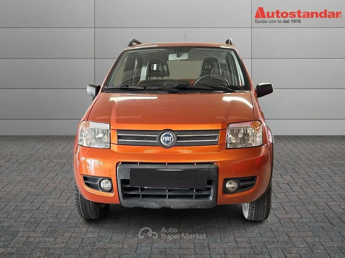 Usado Fiat Panda 4x4 Climbing 60 CV (44 kW) 2007 Naranja Utilitario