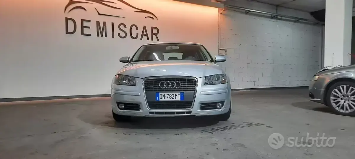 Usata Audi A3 Ambition 170 CV (125 kW) 2008 Grigio Utilitaria