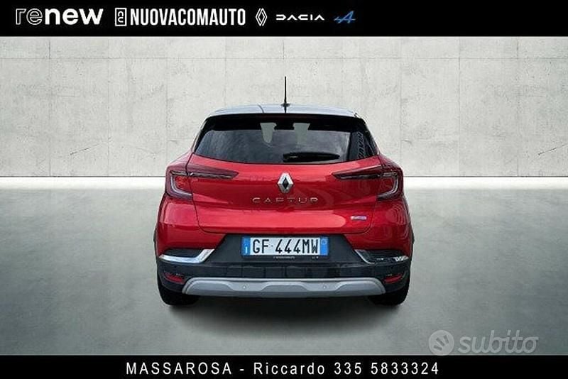 Usata Renault Captur Intens 145 CV (106 kW) 2021 Rosso SUV