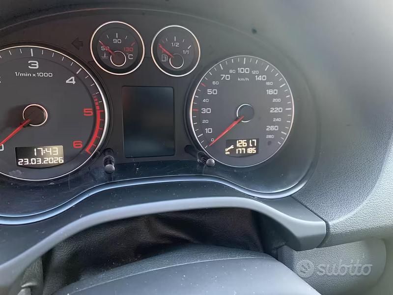 Usata Audi A3 S-Line 170 CV (125 kW) 2012 Nero Utilitaria