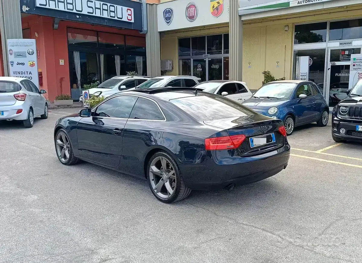 Usata Audi A5 245 CV (180 kW) 2015 Blu Coupé