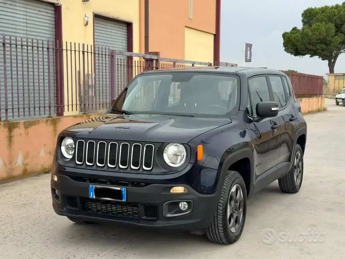Usata Jeep Renegade Limited 140 CV (102 kW) 2018 Blu SUV