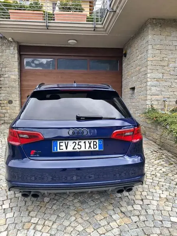 Usata Audi S3 300 CV (220 kW) 2014 Blu Berlina