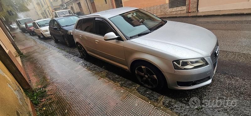 Usata Audi A3 Ambition 170 CV (125 kW) 2009 Grigio Utilitaria