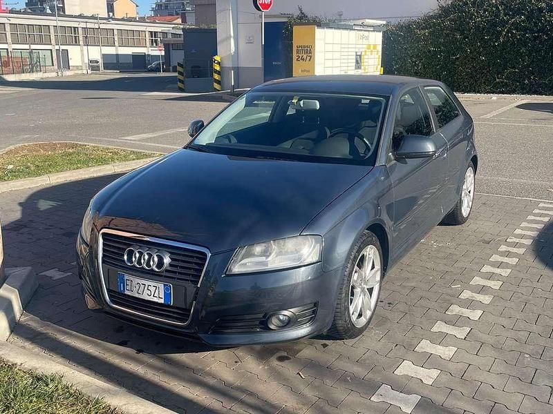 Usata Audi A3 Ambiente 125 CV (91 kW) 2009 Nero Utilitaria