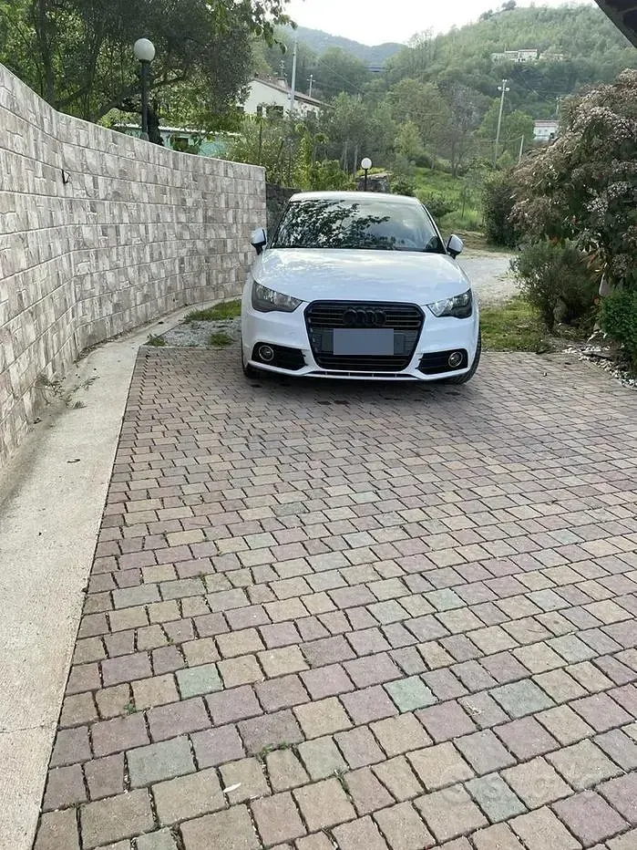 Usata Audi A1 90 CV (66 kW) 2014 Bianco Utilitaria
