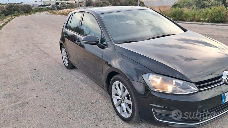 Usata VW Golf VII 110 CV (80 kW) 2013 Nero Berlina