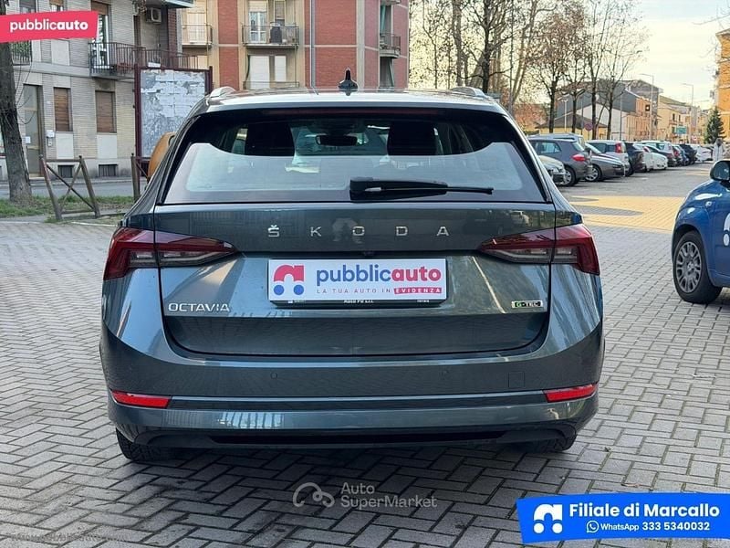 Usata Skoda Octavia G-TEC Style 131 CV (96 kW) 2021 Grigio Station wagon
