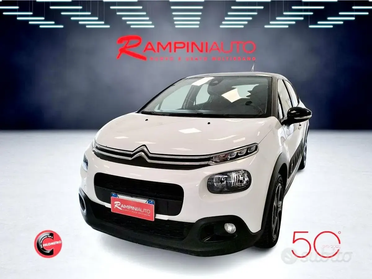 Usata Citroën C3 75 CV (55 kW) 2019 Bianco Utilitaria