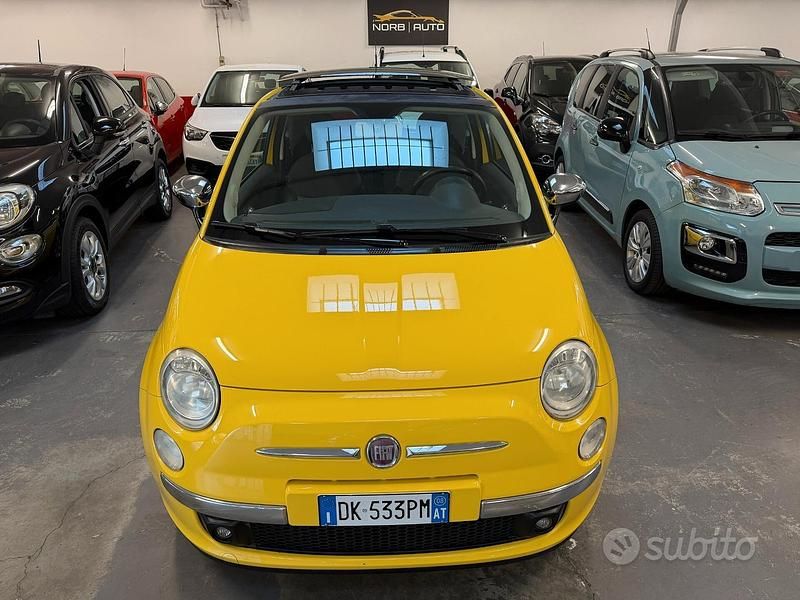 Usata Fiat 500 Sport 101 CV (74 kW) 2008 Giallo Berlina