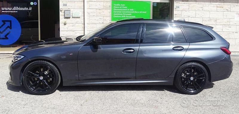 Usata BMW 320e M Sport 190 CV (139 kW) 2021 Grigio Station wagon
