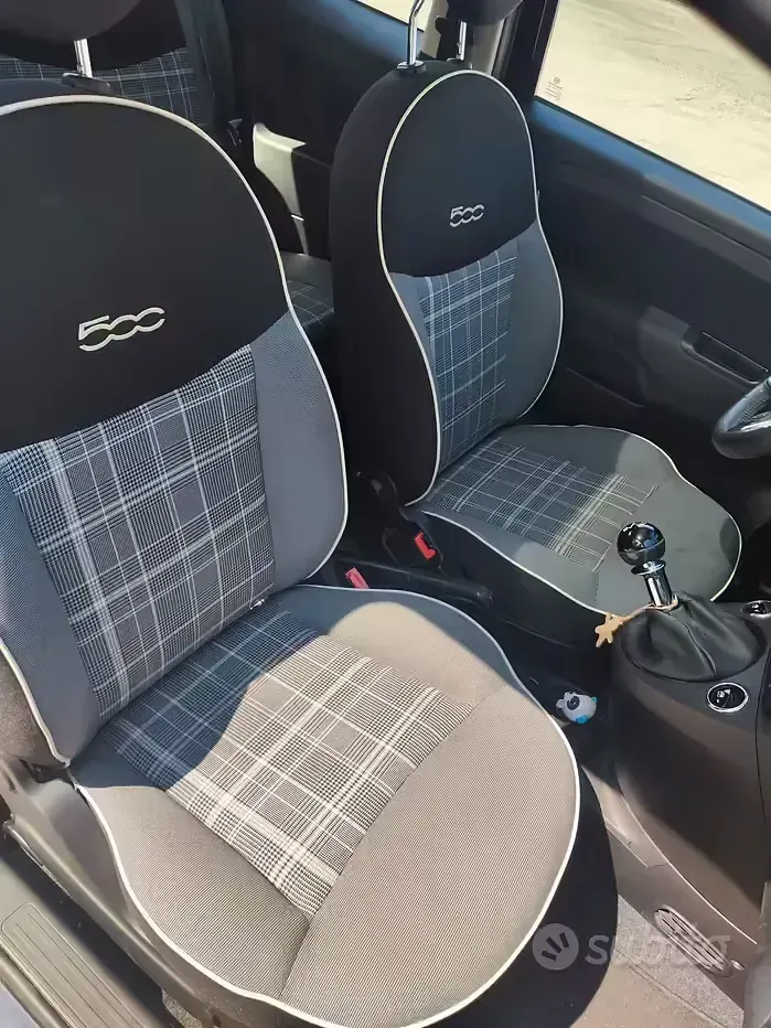 Usata Fiat 500 69 CV (50 kW) 2019 Nero Berlina