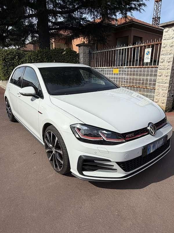 Usata VW Golf VII GTI 245 CV (180 kW) 2019 Bianco Berlina